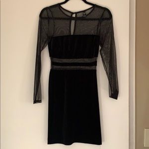 Black Velvet Dress